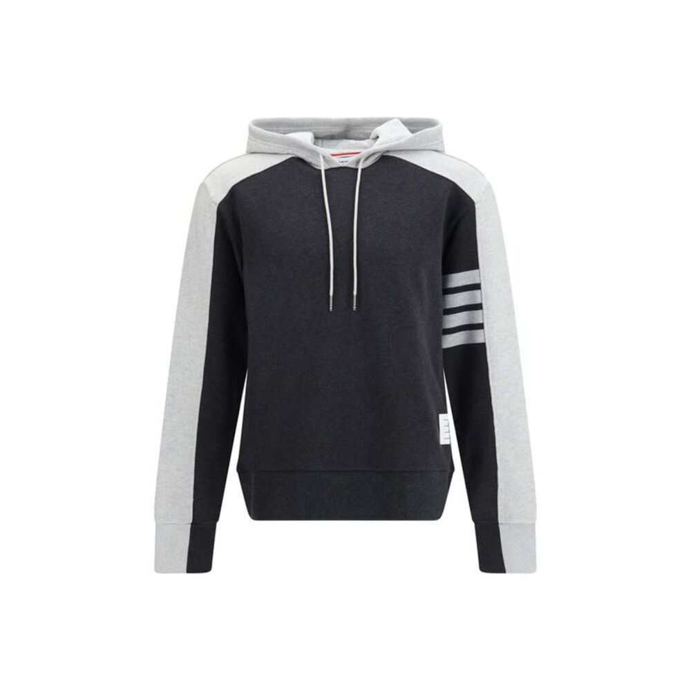 Thom Browne Gray Cotton Men's Sweatshirt